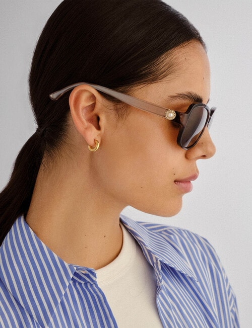 Cancer Council Abbey Sunglasses, Dark Tortoise & Pearlised Tan product photo View 05 L