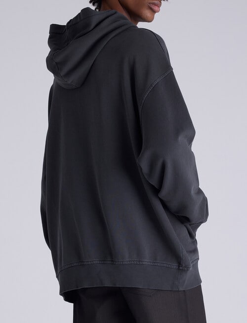 Champion Vintage Wash Hoodie, Black product photo View 03 L