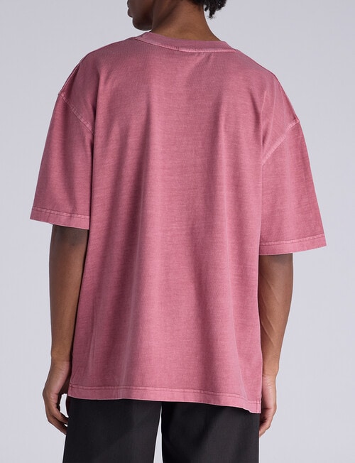 Champion Vintage Wash Tee, Maroon product photo View 03 L