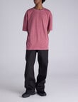 Champion Vintage Wash Tee, Maroon product photo View 04 S