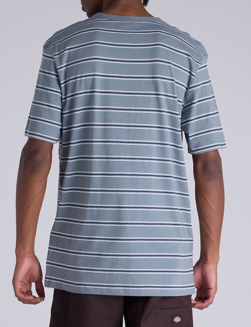 Champion Stripe Script Tee, Grey product photo View 03 L