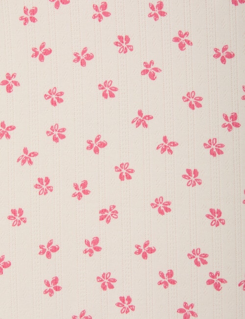 Bonds Newbies Pointelle Coverall, Petal Pop product photo View 03 L