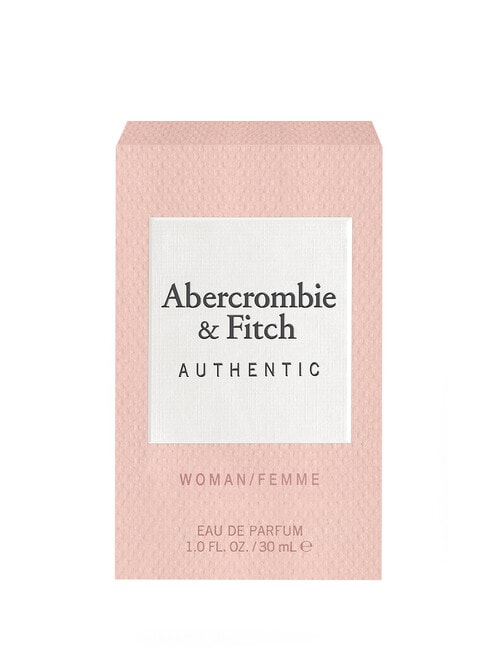 Abercrombie & Fitch Authentic Womens EDP, 30ml product photo View 02 L