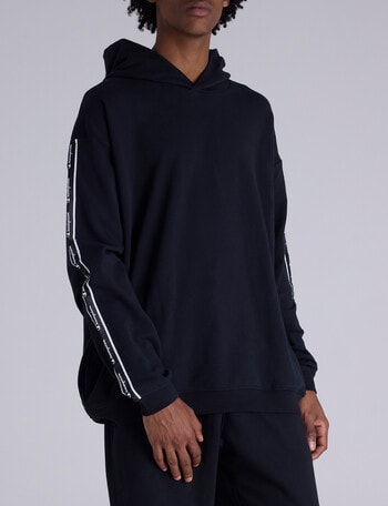 Champion Lux Taping Hoodie, Black product photo