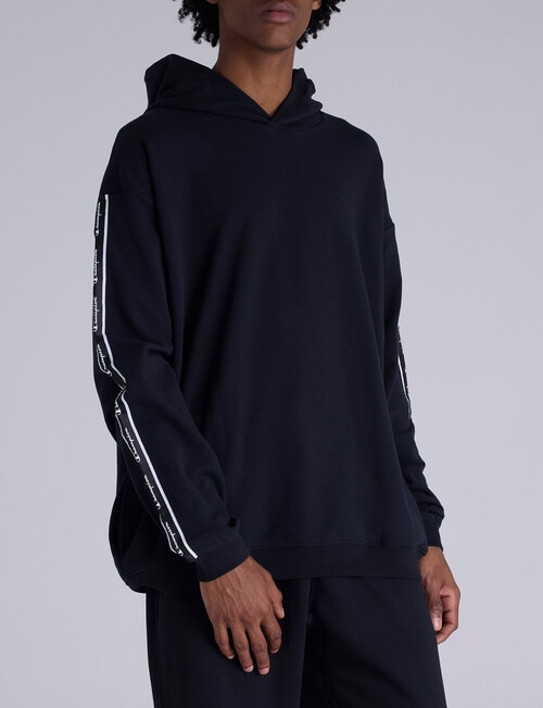 Champion Lux Taping Hoodie, Black product photo