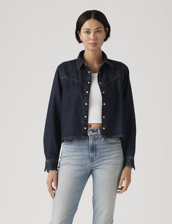 Levis Logan Tencel Shacket, Dark Nights product photo