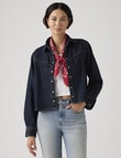 Levis Logan Tencel Shacket, Dark Nights product photo View 03 S