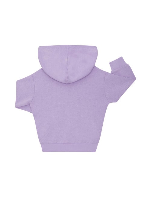 Bonds Long Sleeve Tech Zip Hoodie, Lilac product photo View 02 L
