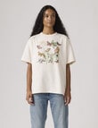 Levis Tabor Butterfly Garden Tee, Egret product photo View 04 S