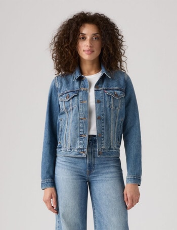 Levis Original Trucker Jacket, Soft as Butter Dark product photo