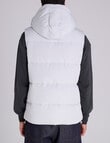Champion Puffer Vest, Star Dust Grey product photo View 03 S