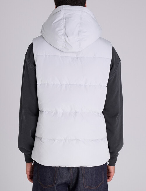 Champion Puffer Vest, Star Dust Grey product photo View 03 L