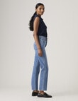 Levis Wedgie Straight Jean, Dance Around product photo View 03 S