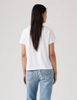Levis Favourite Cotton Tee, Bright White product photo View 02 S