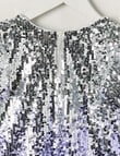 Mac & Ellie Party Collection Flutter Sleeve Sequin Dress, Ombre Mermaid product photo View 03 S