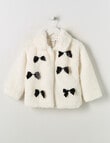 Mac & Ellie Faux Fur Coat, Vanilla product photo