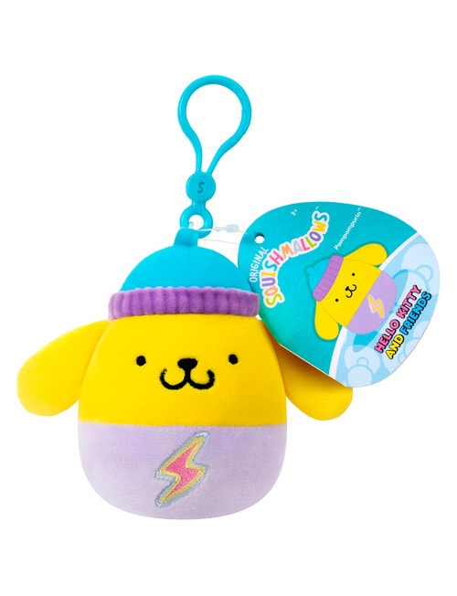 Squishmallows 8cm 27 Clip On Sanrio Soft Toy Squad, Assorted product photo View 04 L