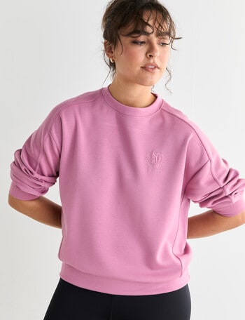 Superfit Crew Sweatshirt, Vintage Pink product photo