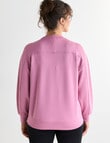 Superfit Crew Sweatshirt, Vintage Pink product photo View 02 S