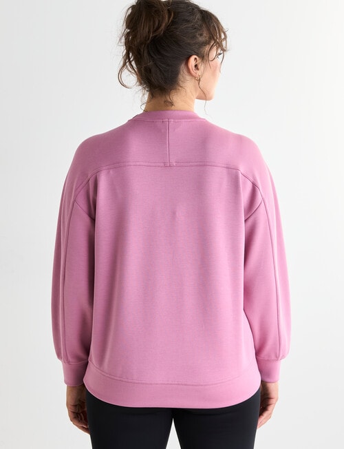 Superfit Crew Sweatshirt, Vintage Pink product photo View 02 L