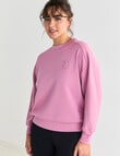 Superfit Crew Sweatshirt, Vintage Pink product photo View 05 S