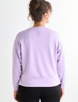 Superfit Crop Sweater, Lavender product photo View 02 S