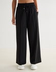 Superfit Woven Wide Pant, Black product photo