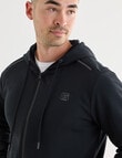Gym Equipment Essential Zip Thru Hoodie, Black product photo View 04 S