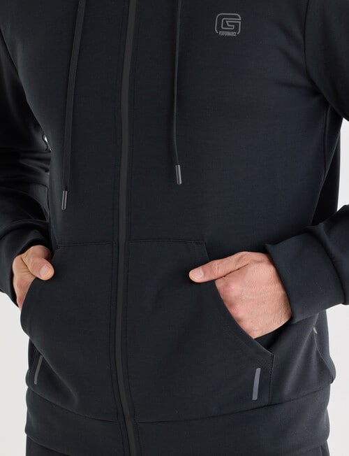 Gym Equipment Essential Zip Thru Hoodie, Black product photo View 05 L