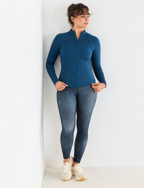 Superfit Zip Top, Teal product photo View 03 L