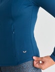 Superfit Zip Top, Teal product photo View 06 S