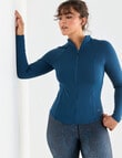 Superfit Zip Top, Teal product photo View 07 S