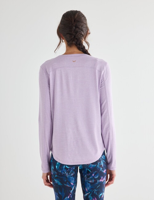 Superfit Limitless Long Sleeve Tee, Lilac product photo View 02 L
