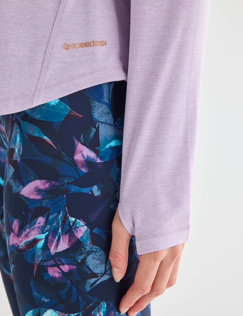 Superfit Limitless Long Sleeve Tee, Lilac product photo View 05 L