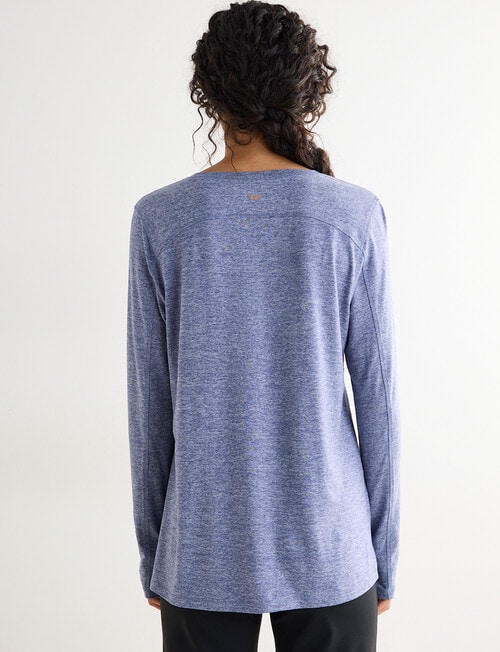 Superfit V-Neck Limitless Tee, Future Dusk product photo View 02 L