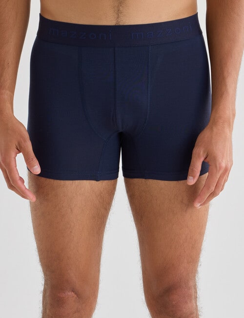 Mazzoni Viscose Rayon from Bamboo Trunk, Navy product photo