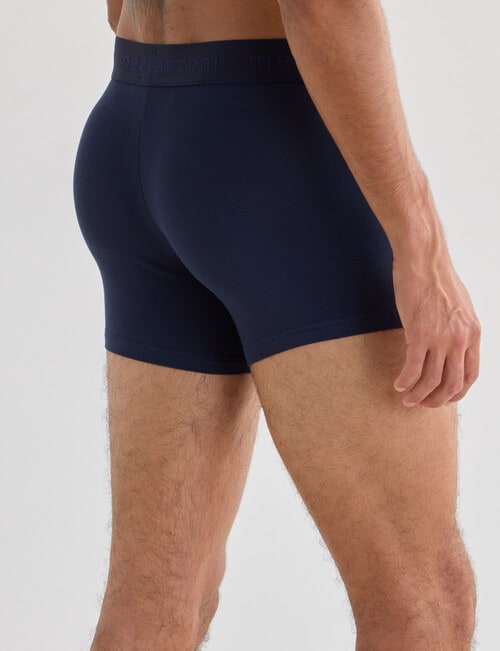 Mazzoni Viscose Rayon from Bamboo Trunk, Navy product photo View 02 L