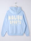 Switch Malibu Sports Oversized Hoodie, Cornflower & Vanilla product photo View 02 S