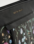 Boston + Bailey Floral Printed Crossbody Bag, Black Floral product photo View 05 S