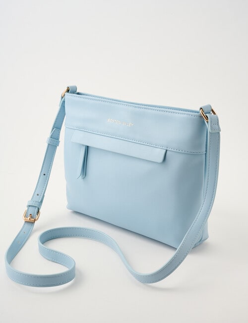 Boston + Bailey Crossbody Bag, Blue product photo View 03 L