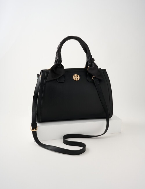 Boston + Bailey Floral Printed Shopper Bag, Black Floral product photo