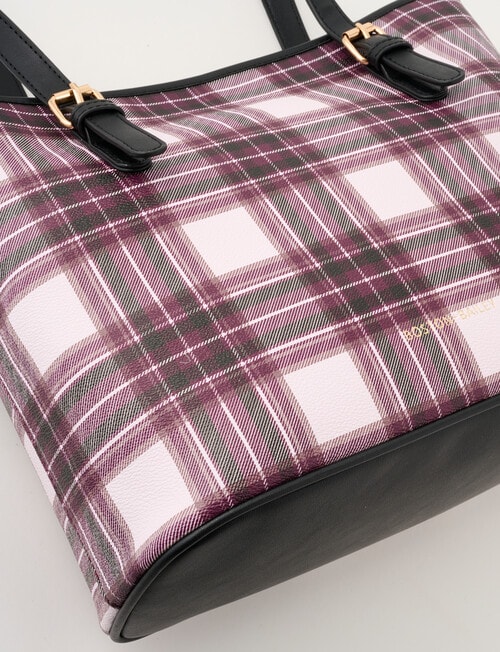 Boston + Bailey Floral Printed Tote Bag, Check product photo View 05 L