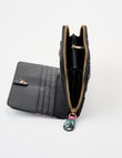 Floral Printed Wallet, Black Floral product photo View 04 S