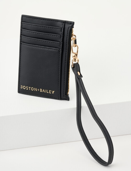 Boston + Bailey Card Holder, Black product photo View 03 L