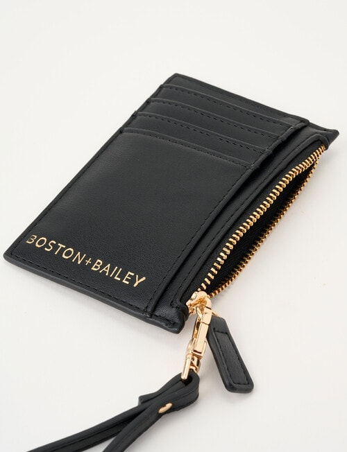 Boston + Bailey Card Holder, Black product photo View 04 L