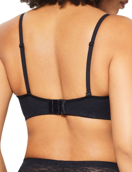 Nancy Ganz Lace Supreme Bralette, Black product photo View 04 L
