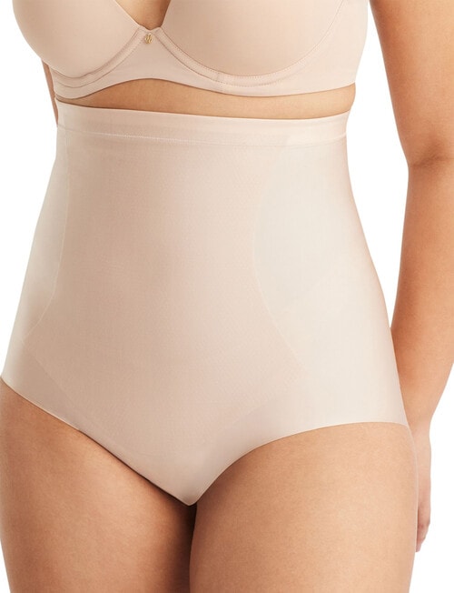 Nancy Ganz No VPL High Waisted Brief, Warm Taupe product photo
