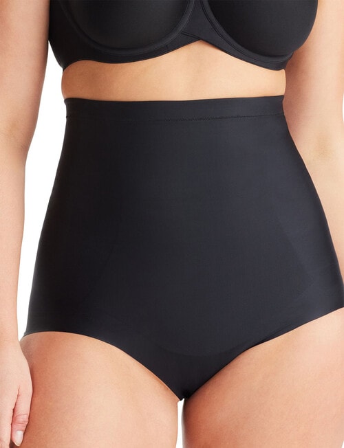 Nancy Ganz No VPL High Waisted Brief, Black product photo View 02 L