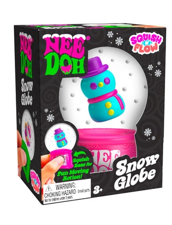 NeeDoh Squish N Flow Snow Globe, Assorted product photo
