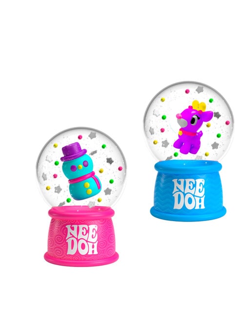 NeeDoh Squish N Flow Snow Globe, Assorted product photo View 02 L